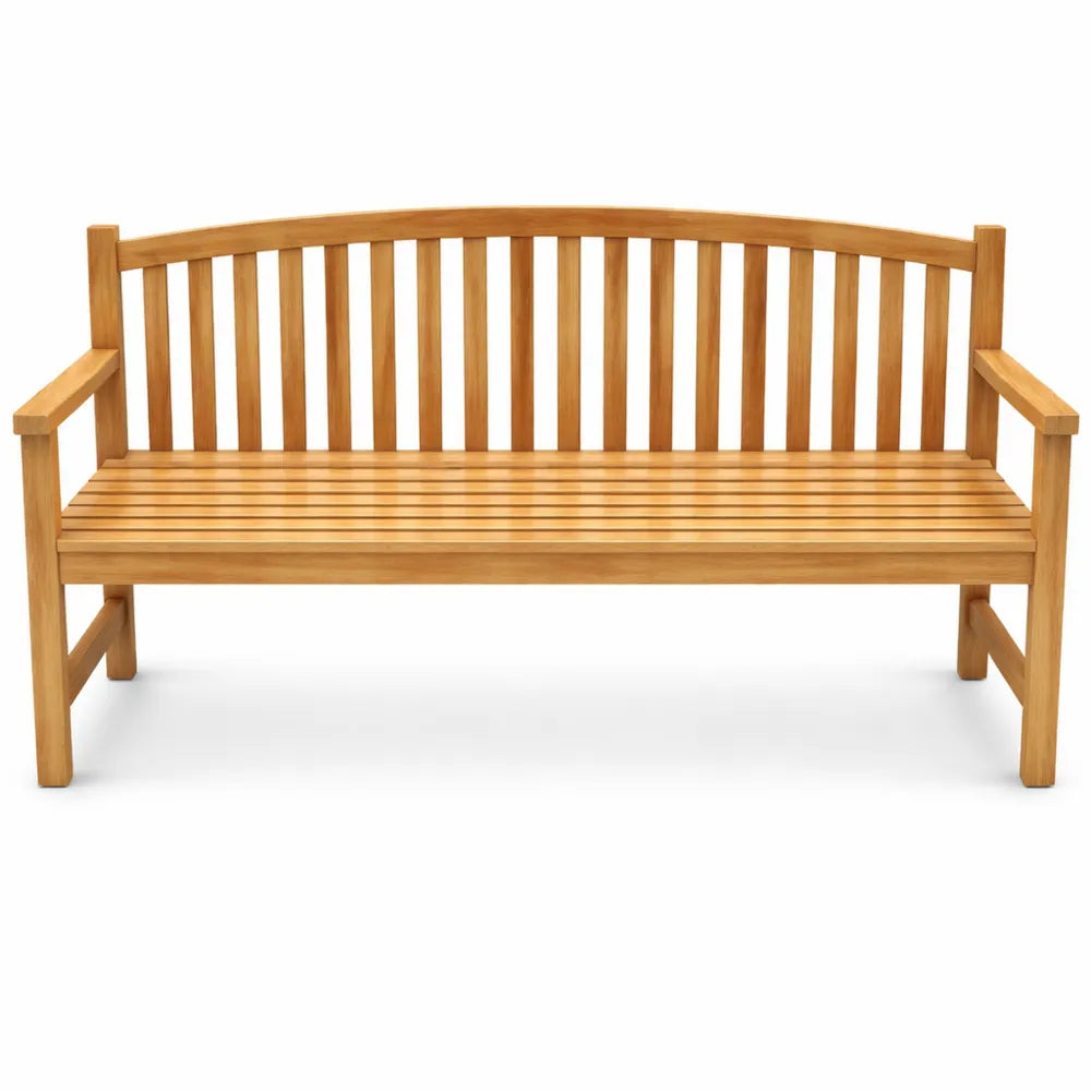 Banc de jardin en bois massif