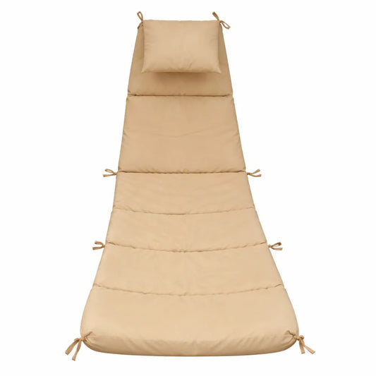 Accessoires de Rechange pour Chaise Longue - Coussin et Parapluie en Tissu Résistant